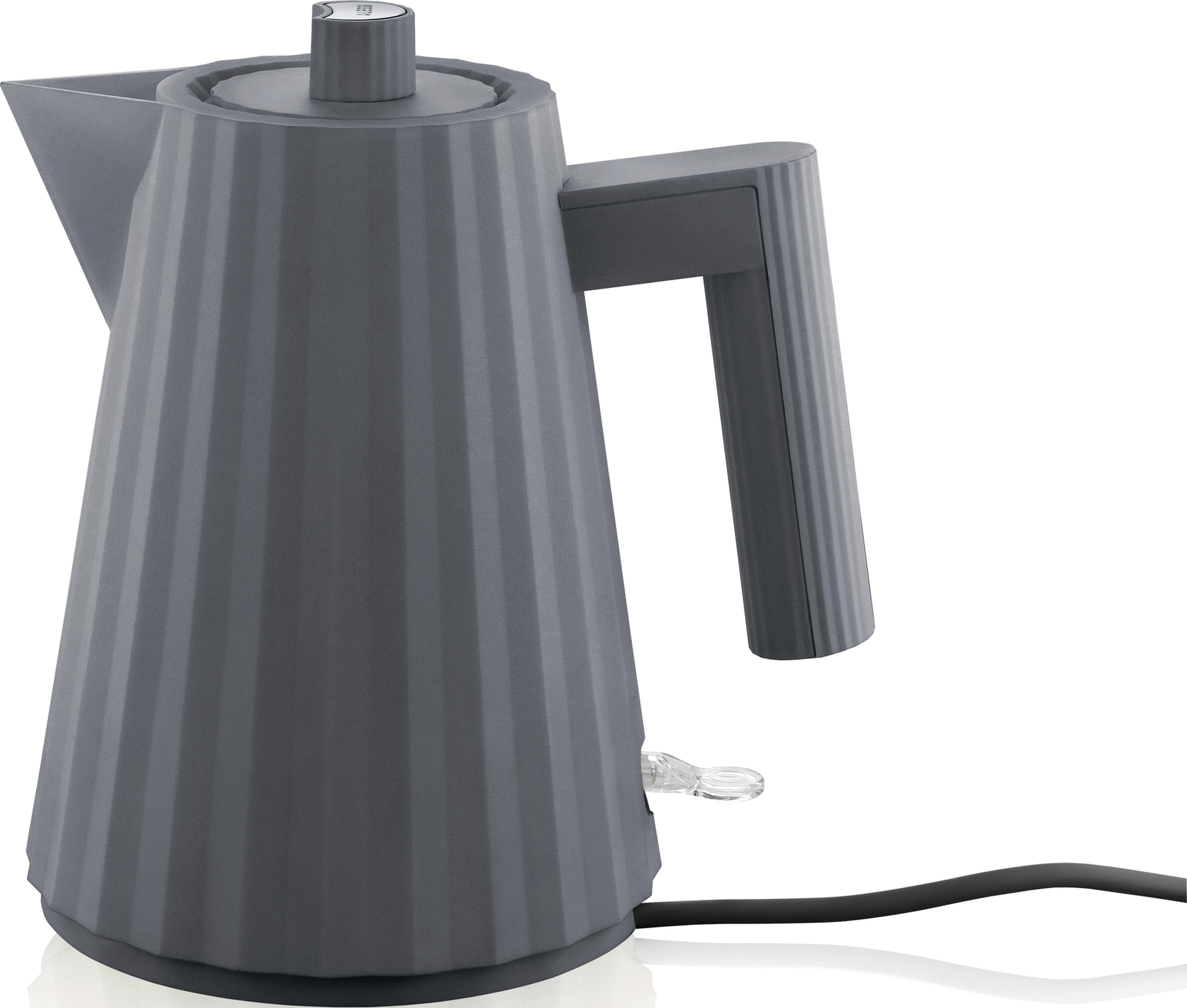 Czajnik elektryczny Plissé 1 l szary