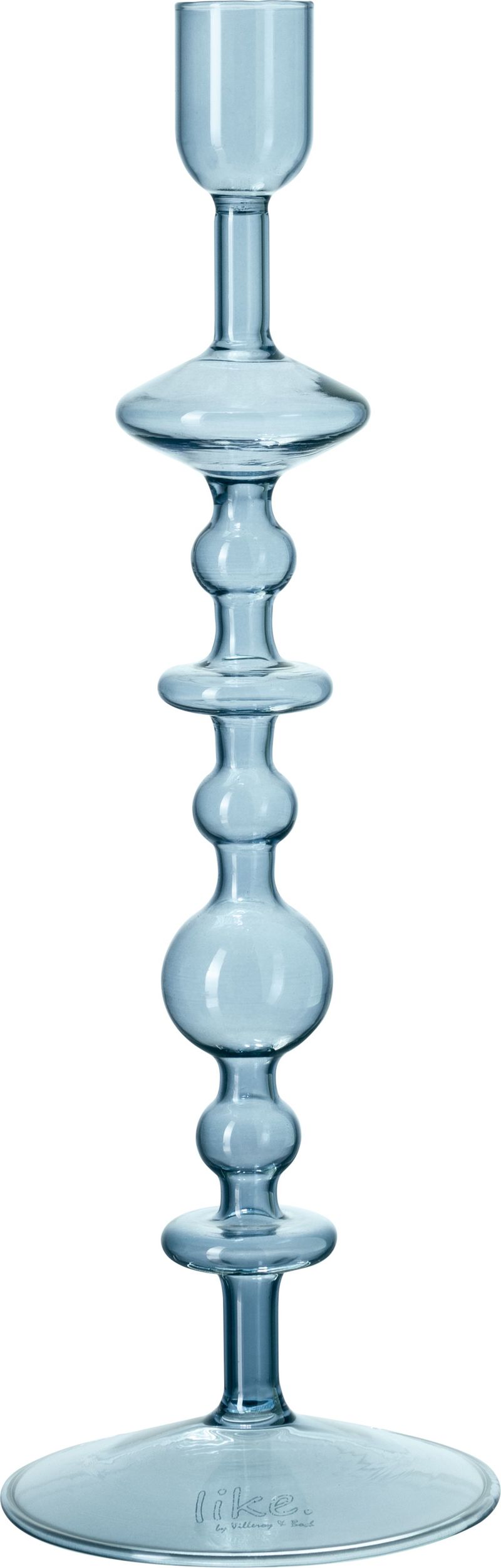 Świecznik na klasyczną świecę Like Home Ice 27 cm