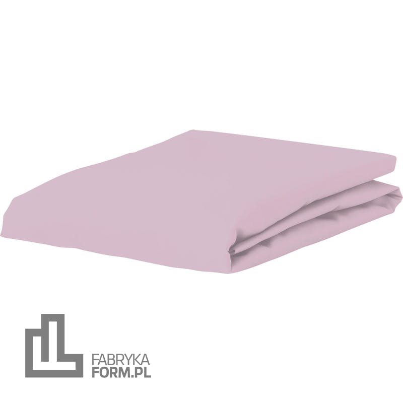 Prześcieradło z gumką Premium Percale 90 x 200 cm liliowe