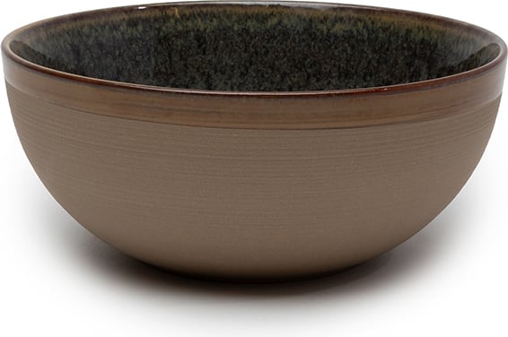 Miska Surface 19 cm czarno-szara