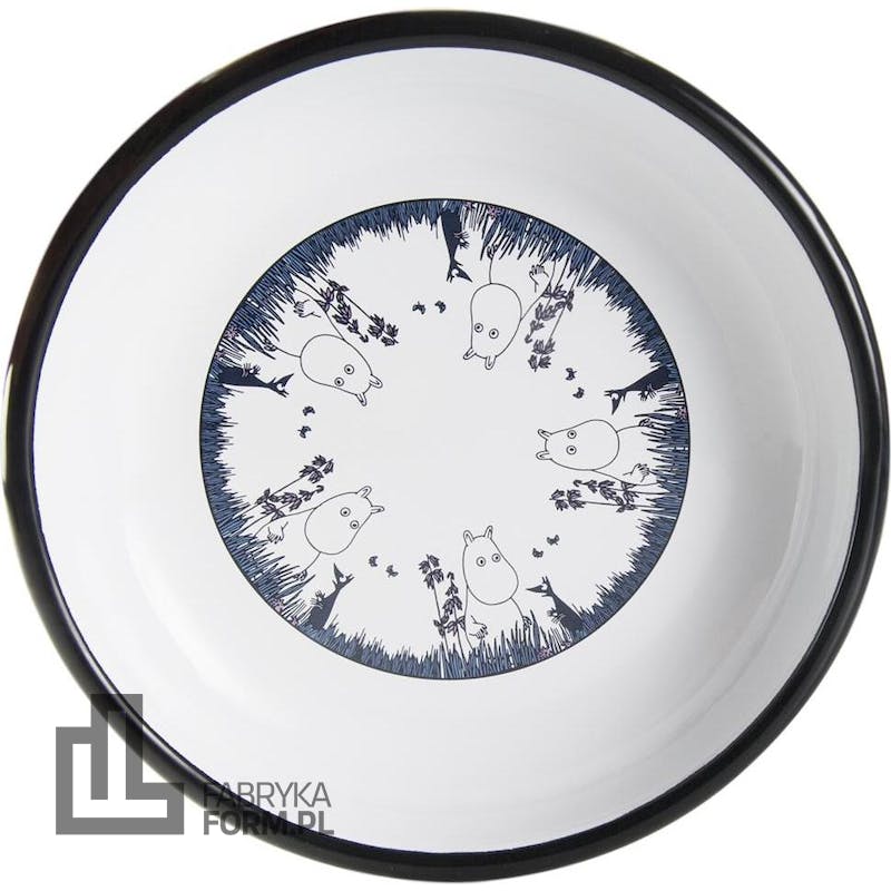 Talerz głęboki Muurla Przyjaciele Muminki z Muminkiem