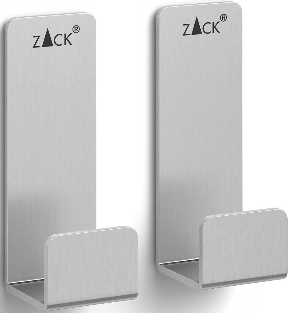 Haczyki ścienne Potes 5,5 cm stal nierdzewna matowa 2 szt.