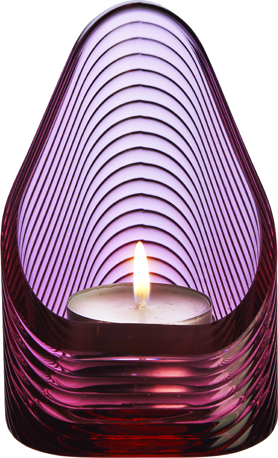 Świecznik na tealighty Mist S różowy