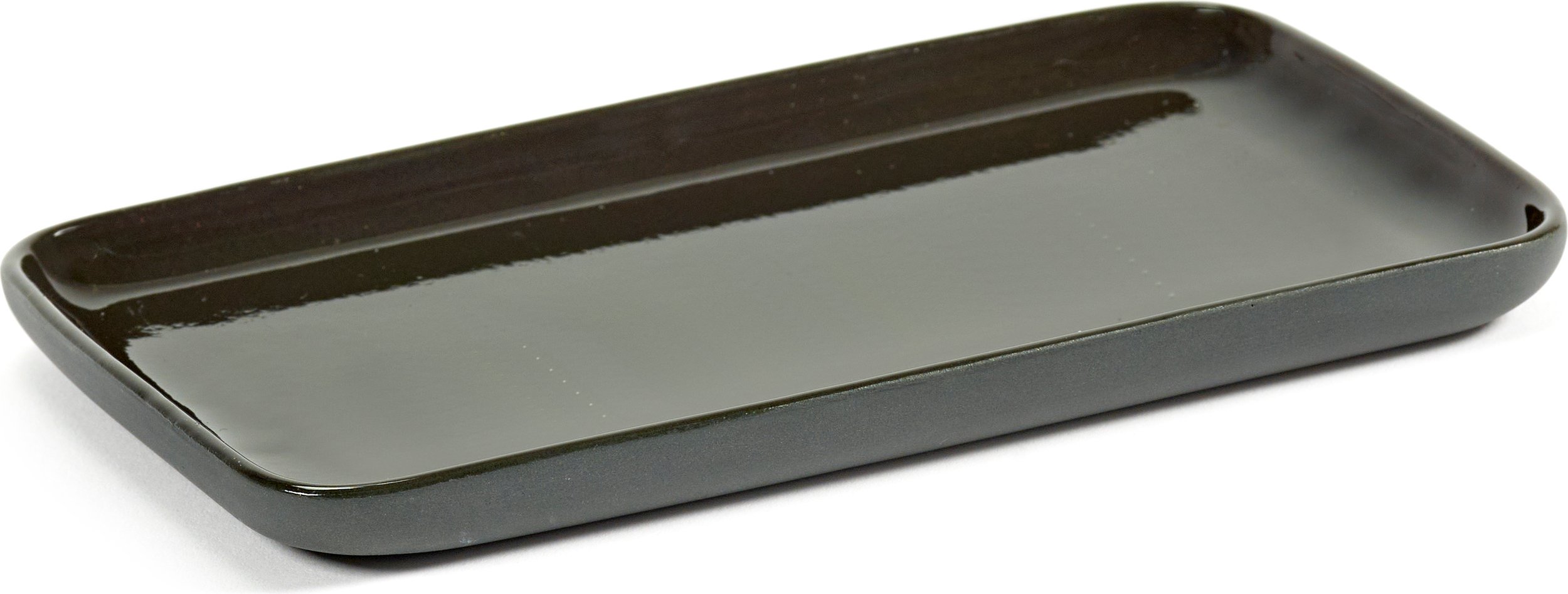 Taca łazienkowa Cose prostokątna 16,2 cm ciemnoszara