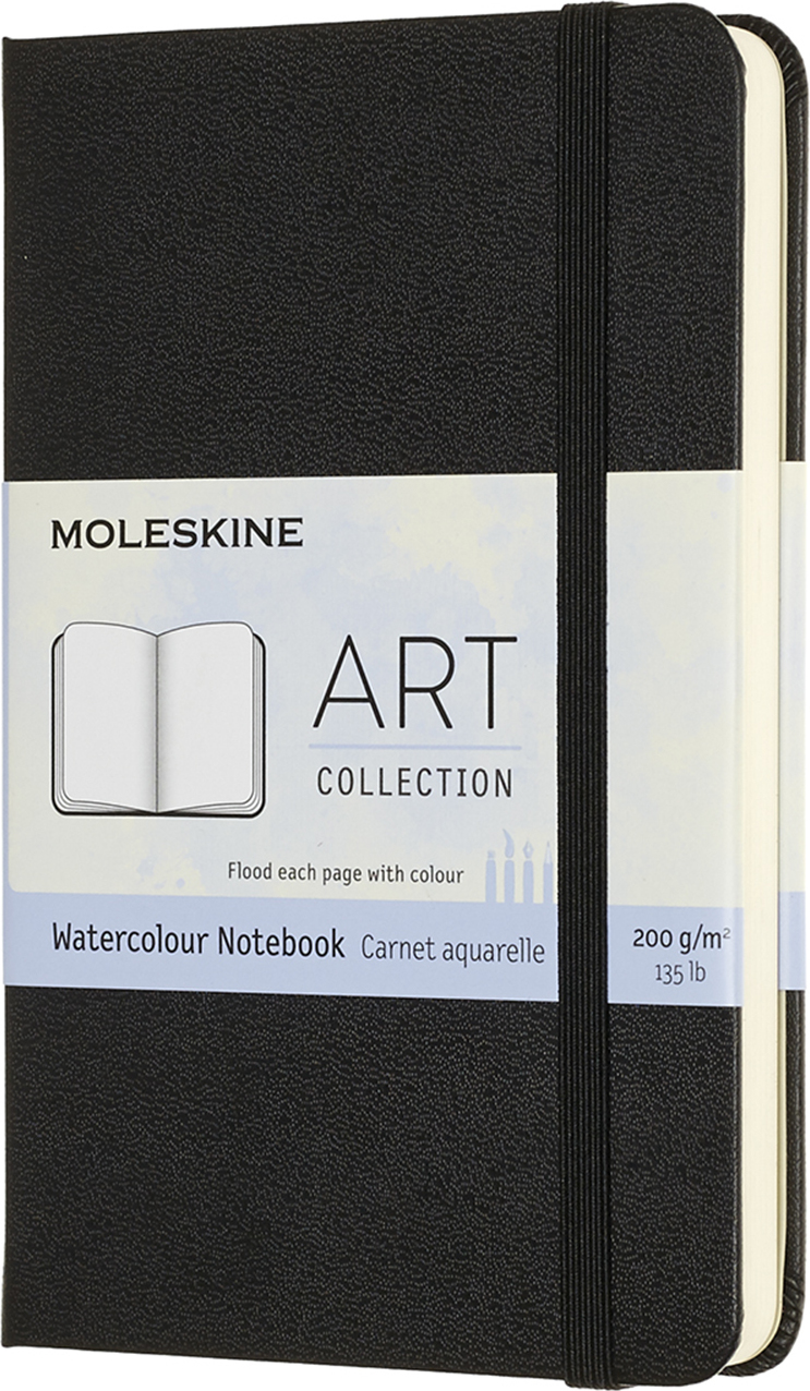 Szkicownik do akwareli Moleskine Art Watercolor P 60 stron 200 g/m² twarda oprawa