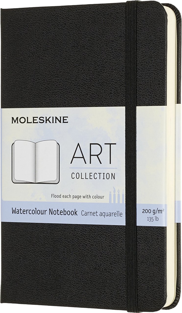 Szkicownik do akwareli Moleskine Art Watercolor P 60 stron 200 g/m² twarda oprawa
