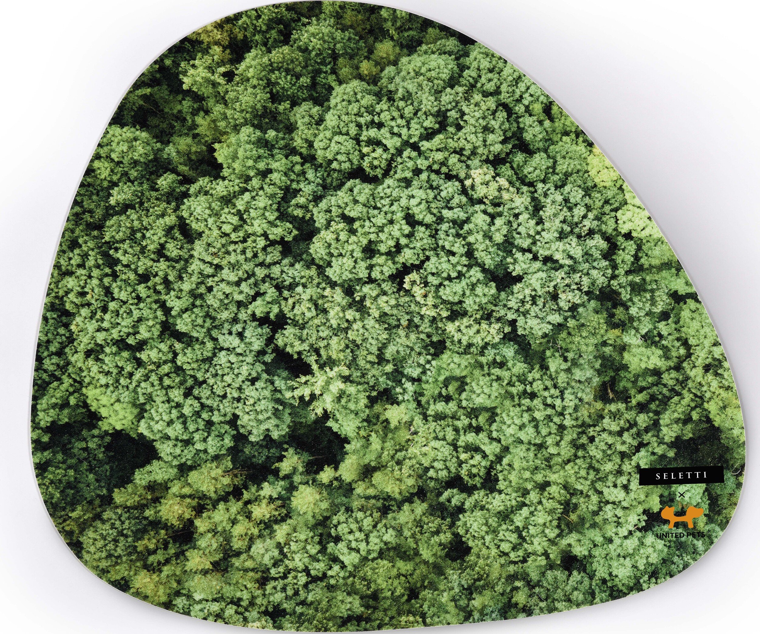 Mata pod miskę dla psa lub kota Seletti Les Alpes 44 x 44 cm