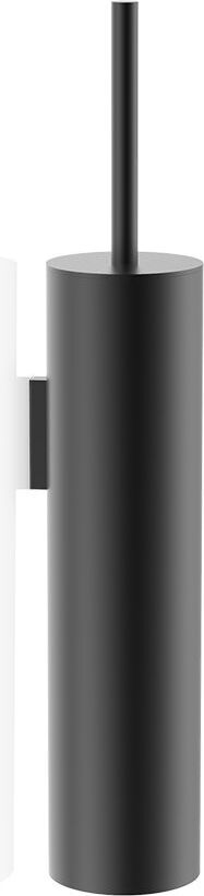 Szczotka do WC Mikado czarny mat ścienna