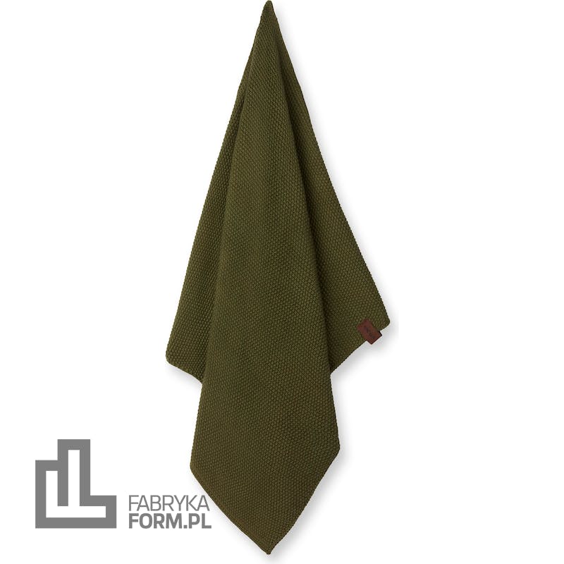 Ścierka kuchenna Humdakin Knitted 45 x 70 cm zieleń leśna