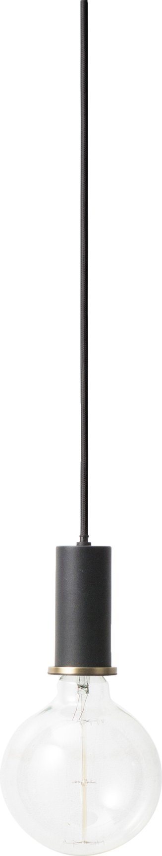 Lampa wisząca Socket Pendant mała czarna