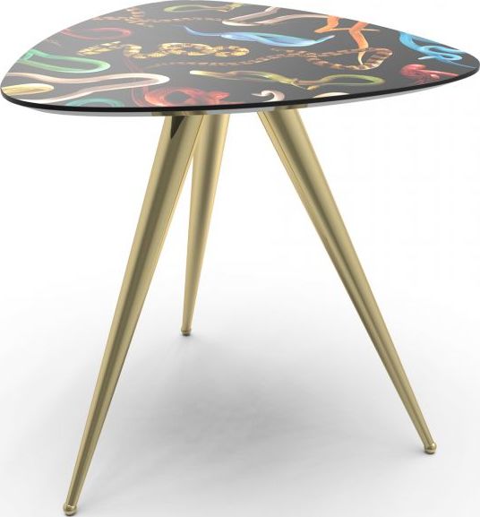 Stolik kawowy Toiletpaper Snakes trójkątny