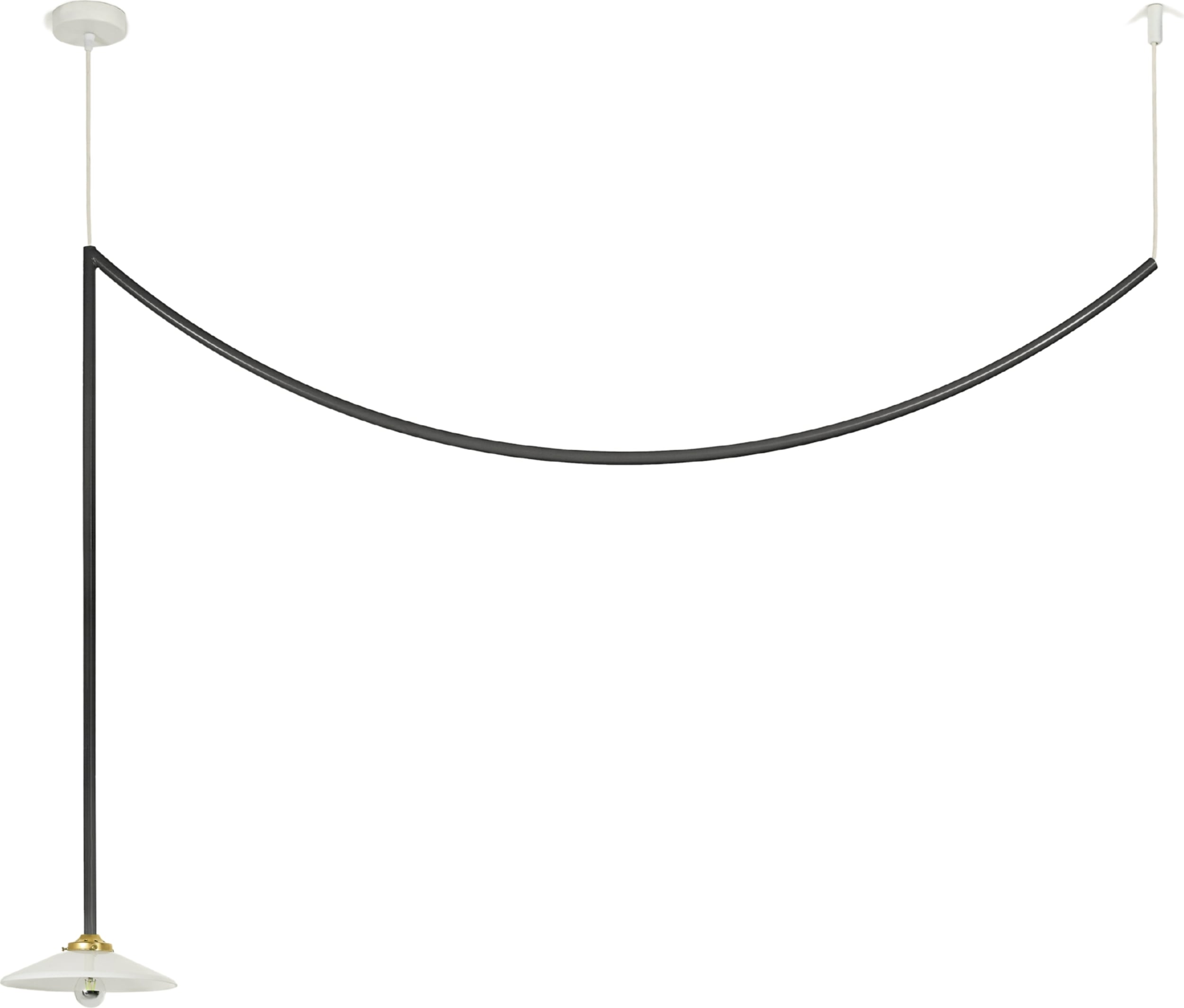 Lampa sufitowa N°4 czarna