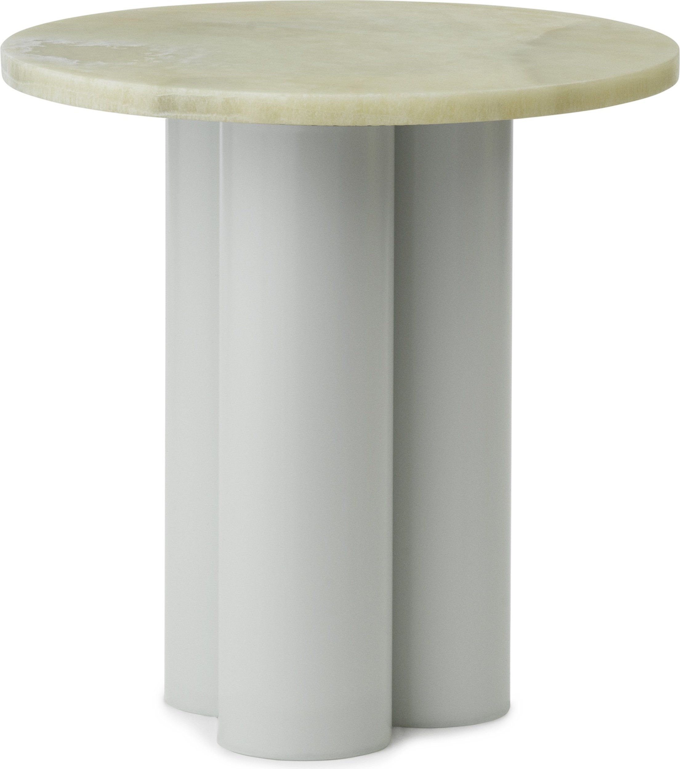 Stolik Dit Onyx Emerald na jasnozielonych nogach