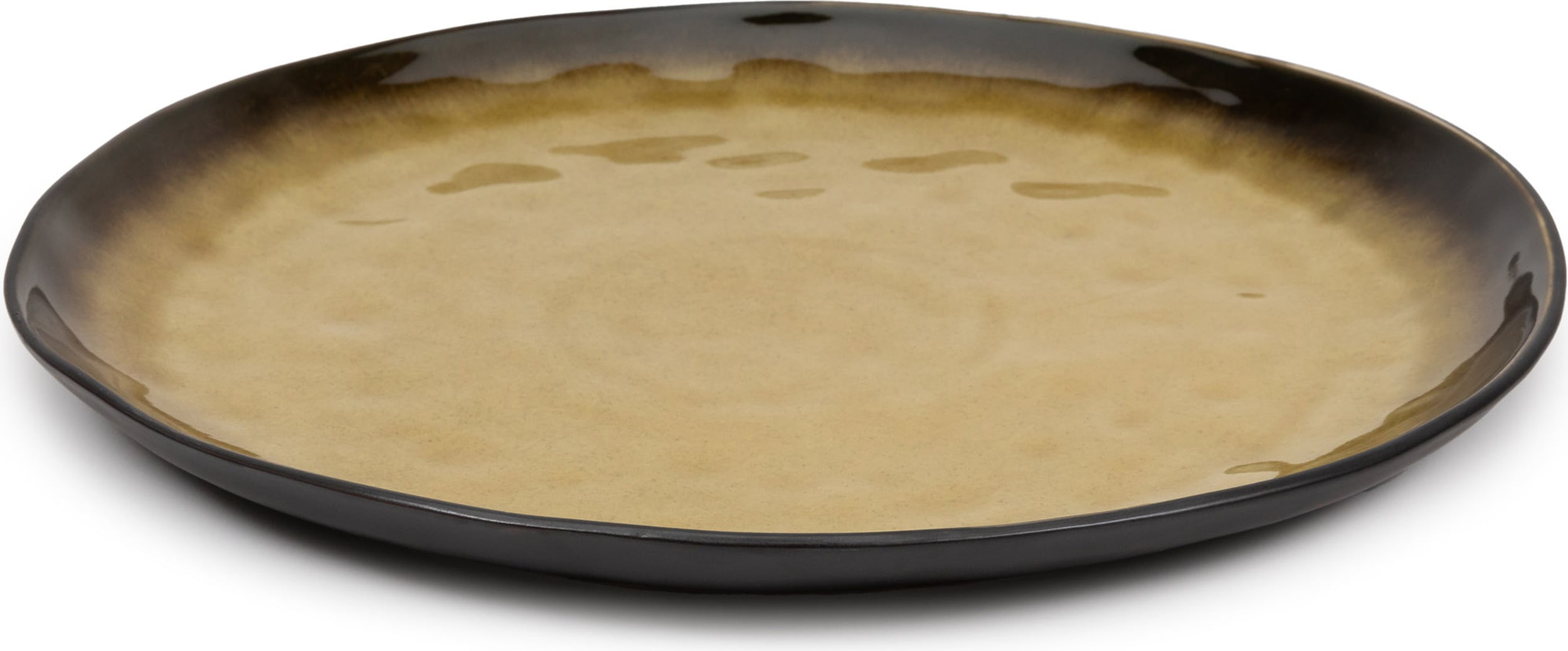 Talerze obiadowe Pure 28 cm żółte 2 szt.