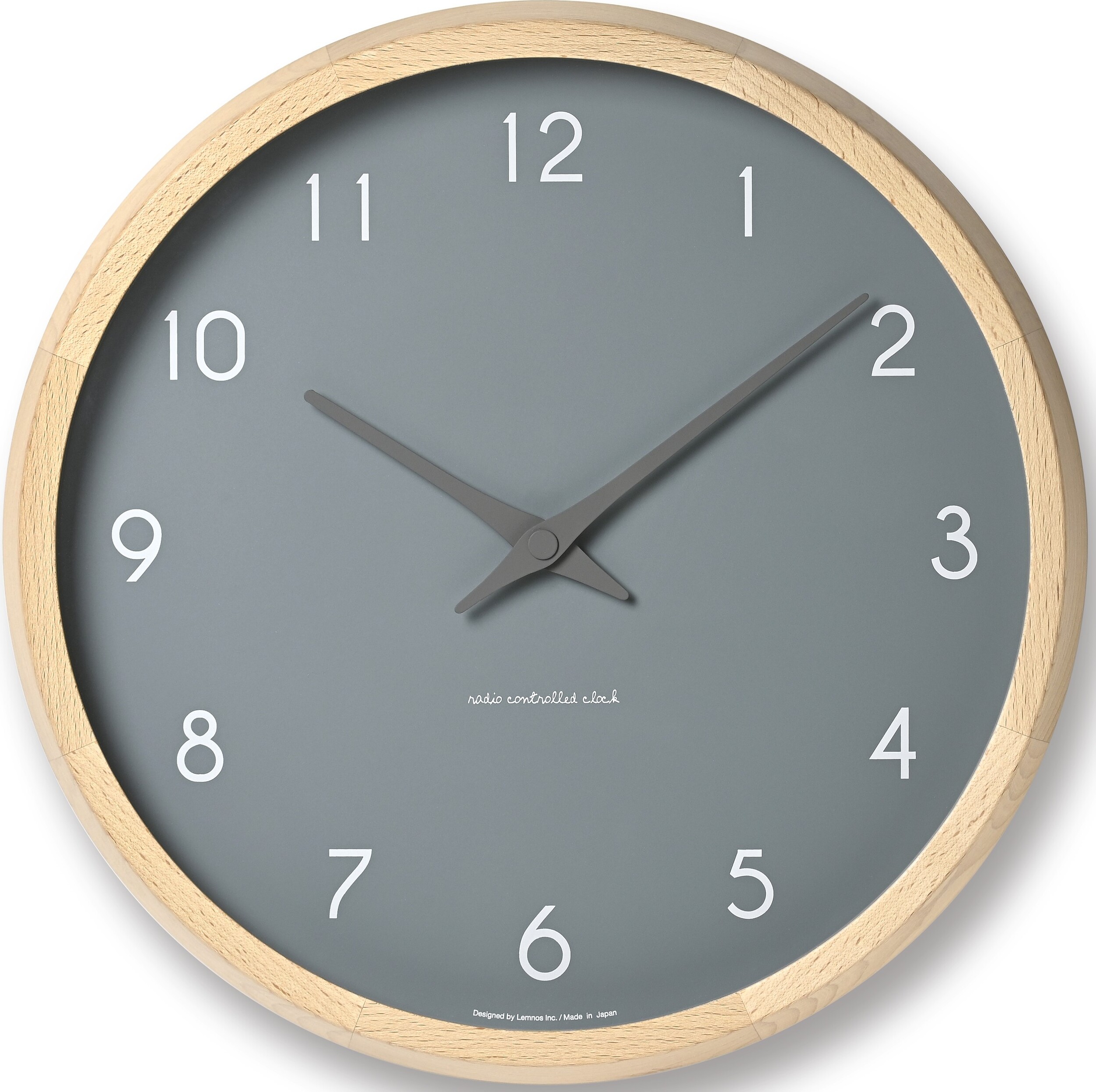 Zegar ścienny Campagne niebieski