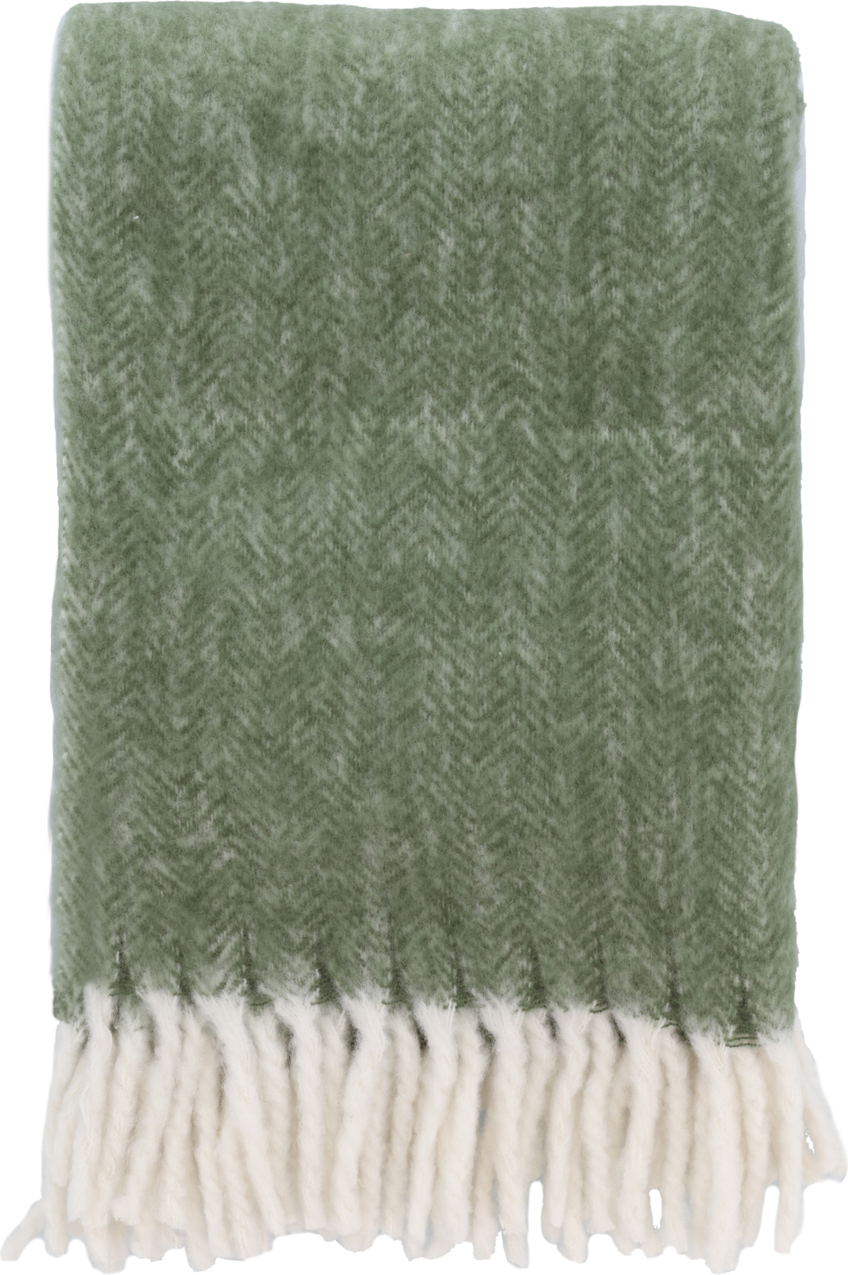 Narzuta Brushed 150 x 200 cm oliwkowa