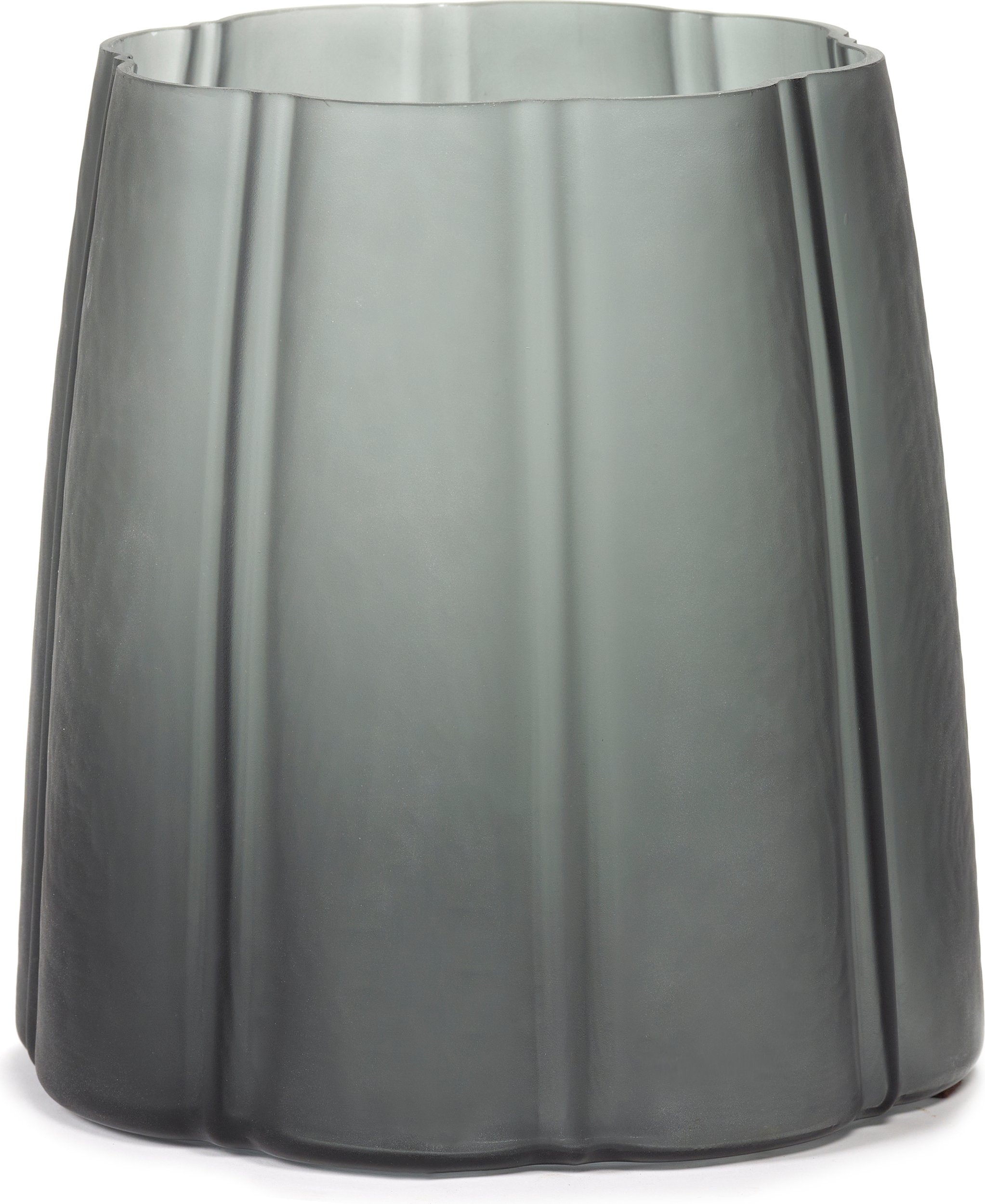 Wazon Shapes 30 cm ciemnoszary