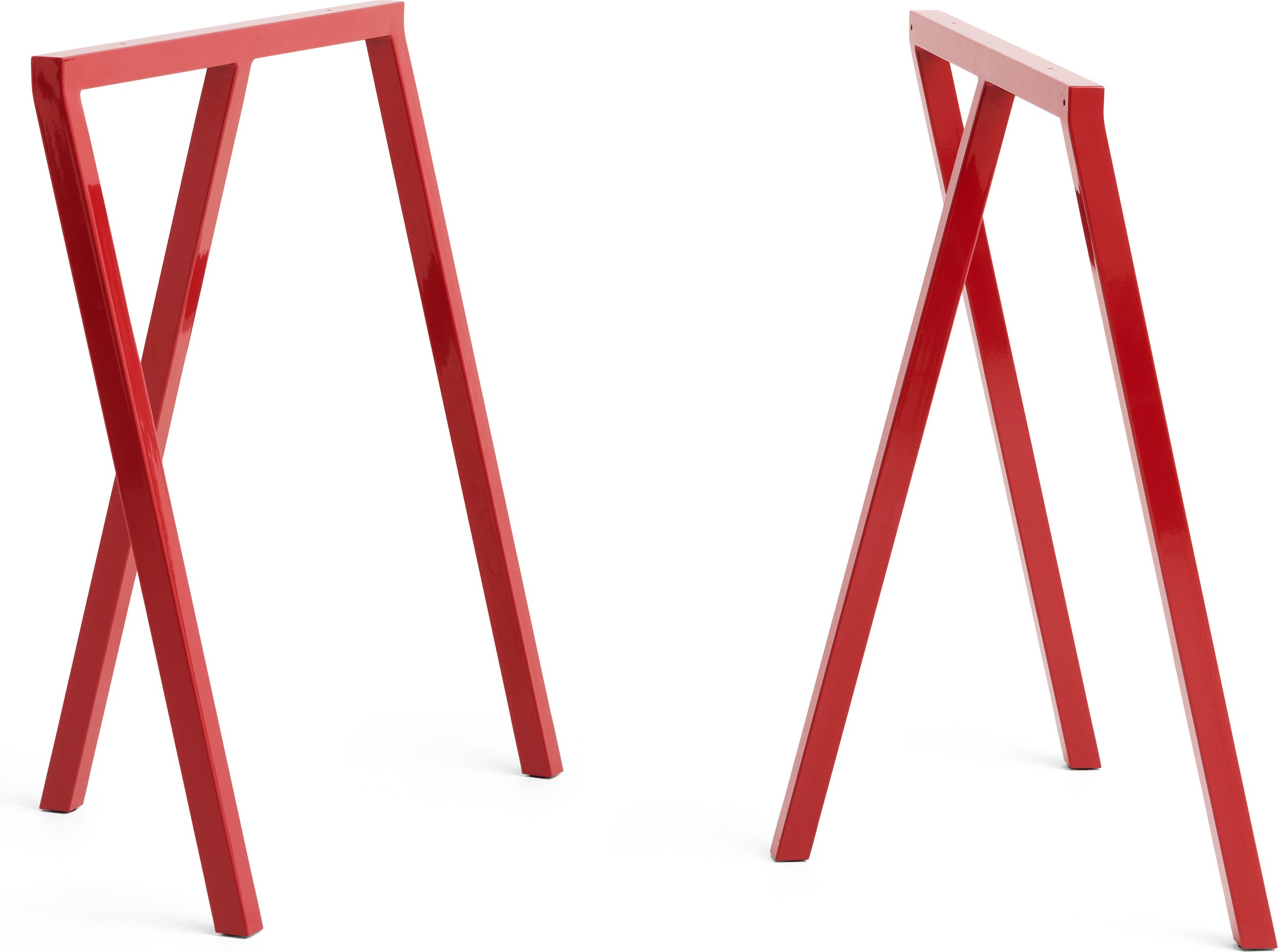 Nogi do stołu Loop Stand czerwone 2 szt.
