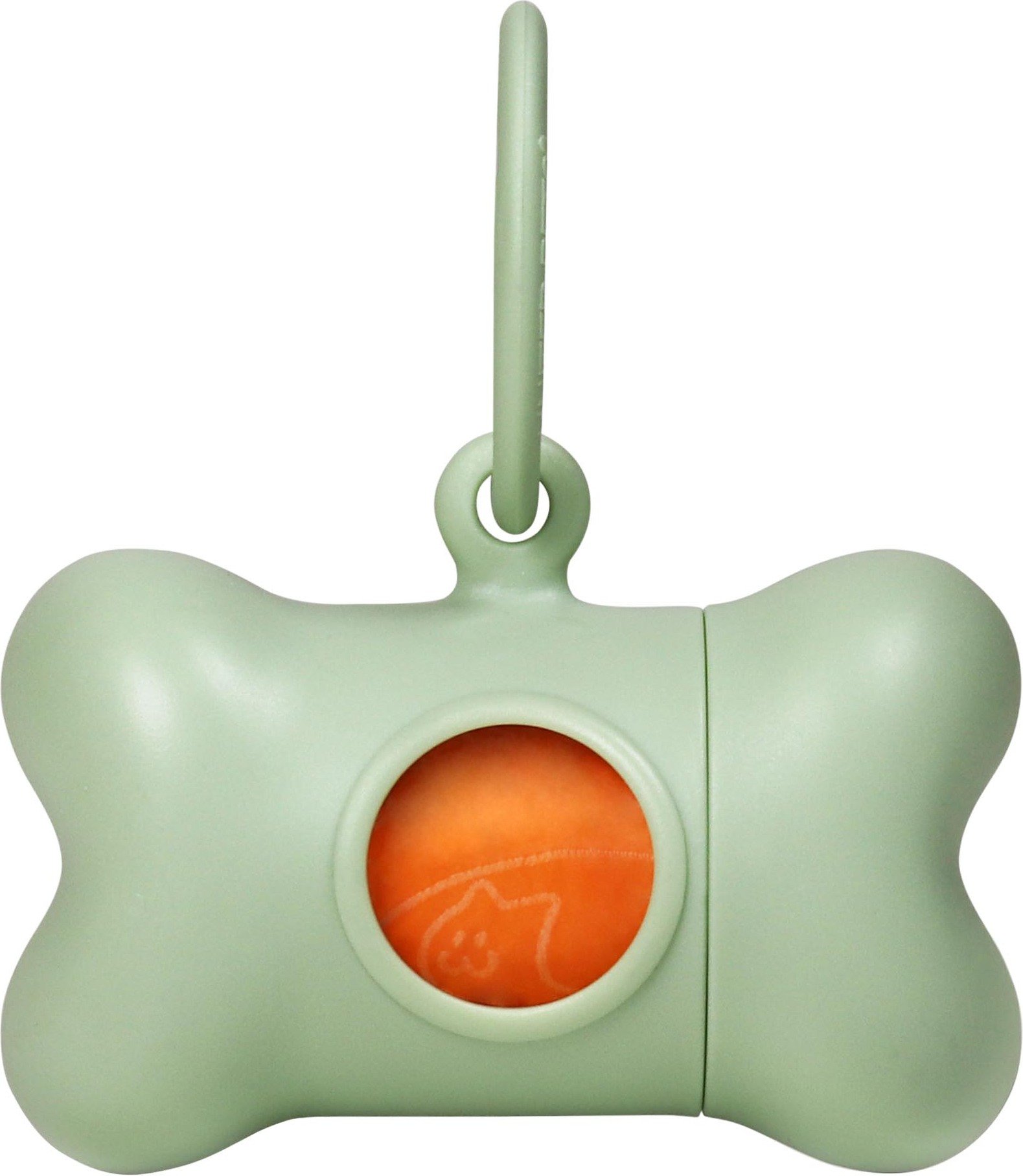 Pojemnik na woreczki dla psa Bon Ton zielony