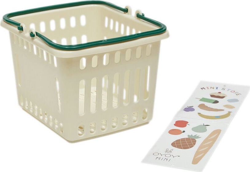 Zabawka koszyk zakupowy Yummy żółty