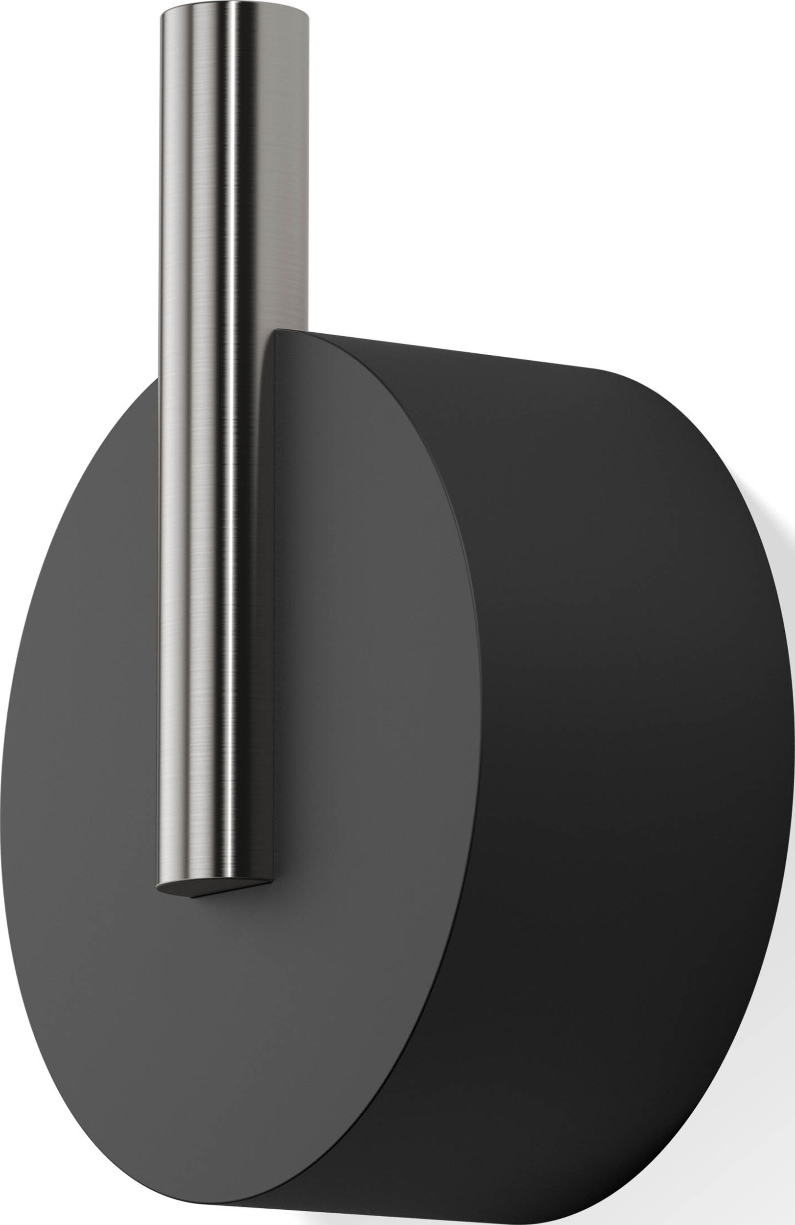 Wieszak haczyk na ręcznik Stone S stal matowa-czarny