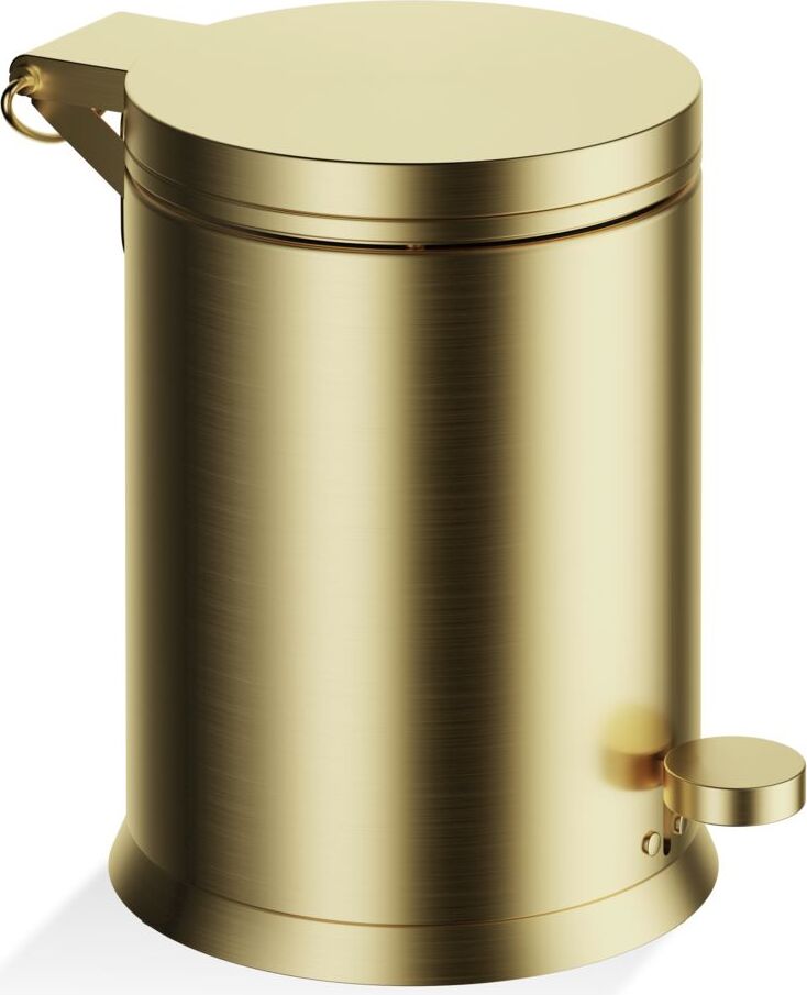 Kosz łazienkowy na śmieci Classic Soft Close 28,5 cm złoty mat