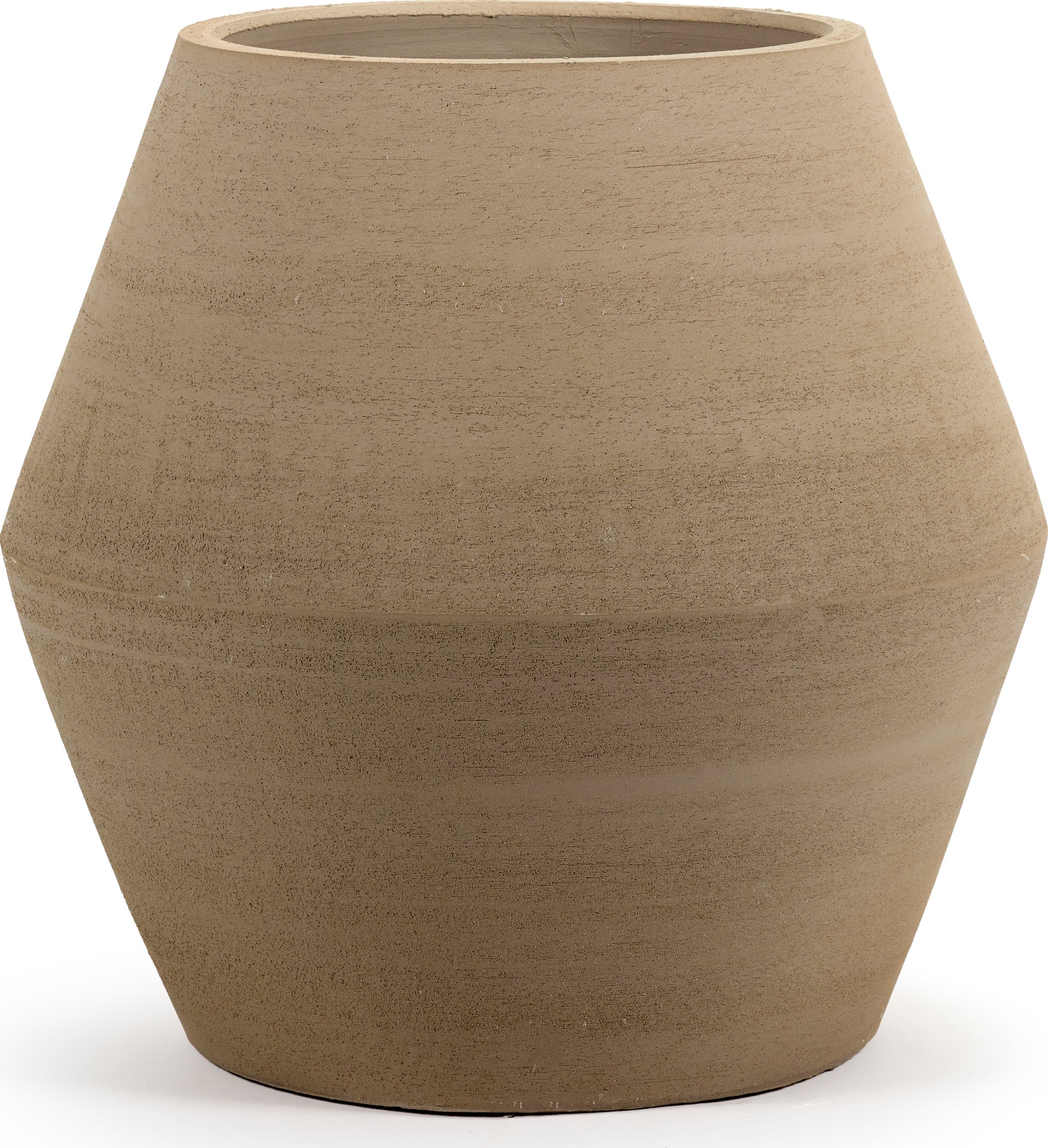 Osłonka na doniczkę Construct 47,5 cm beżowa