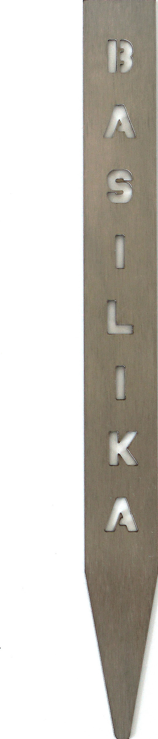 Znacznik do ziół Born in Sweden Basilika ze stali nierdzewnej