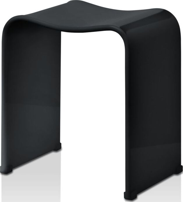 Stołek Decor Walther czarny akrylowy