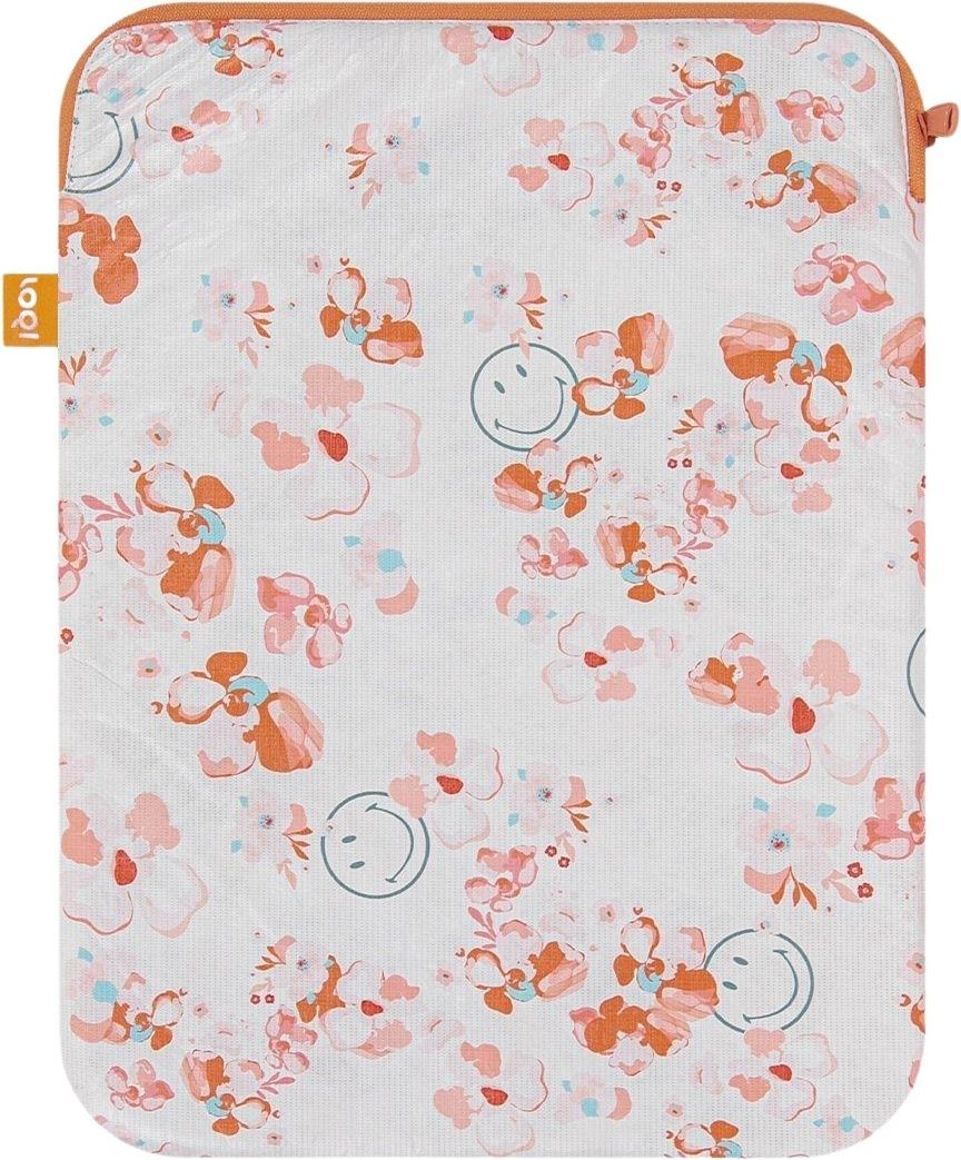 Etui na laptop Smiley w kwiaty 26 x 36 cm