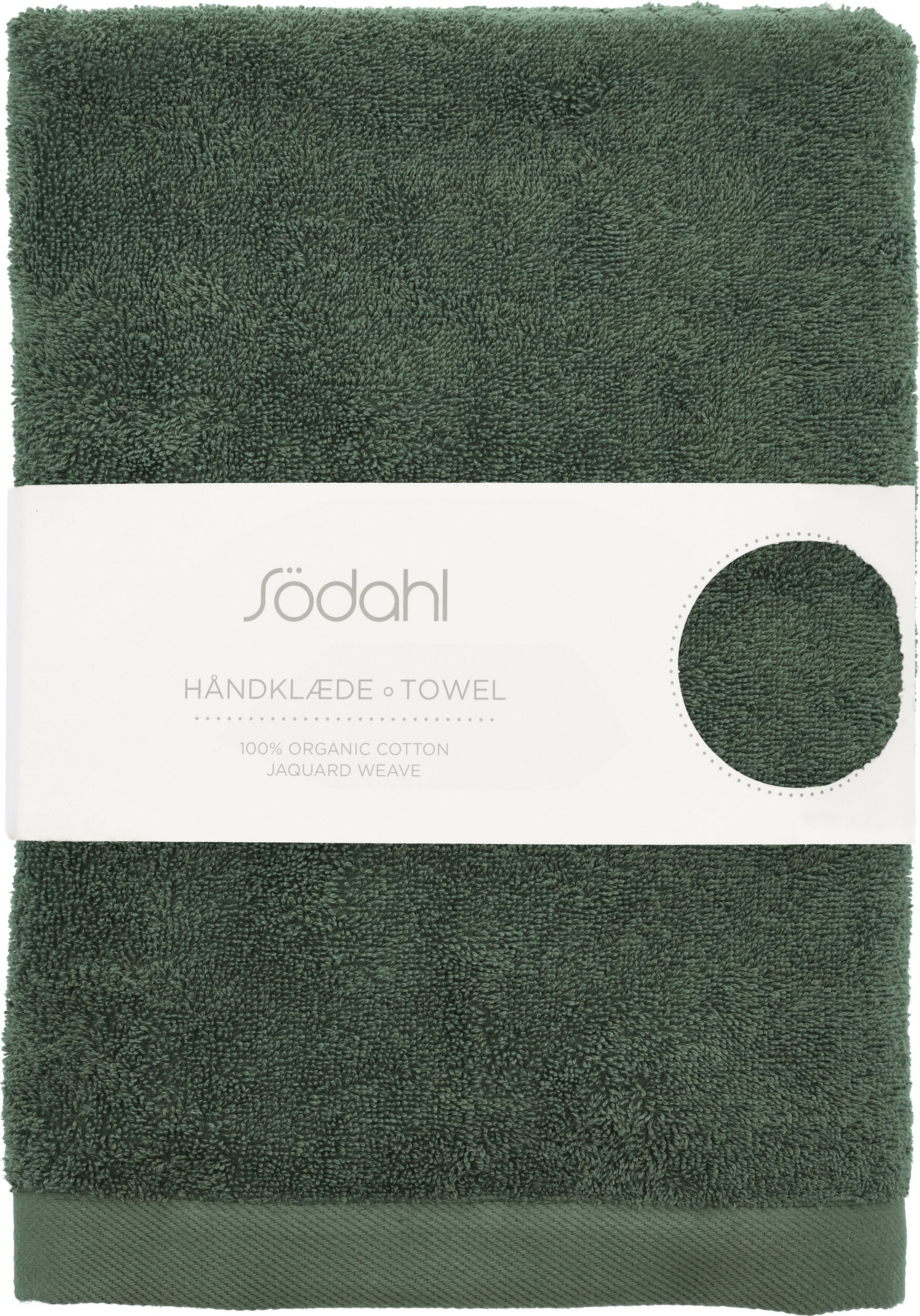 Ręcznik Comfort Organic II 70 x 140 cm ciemnozielony
