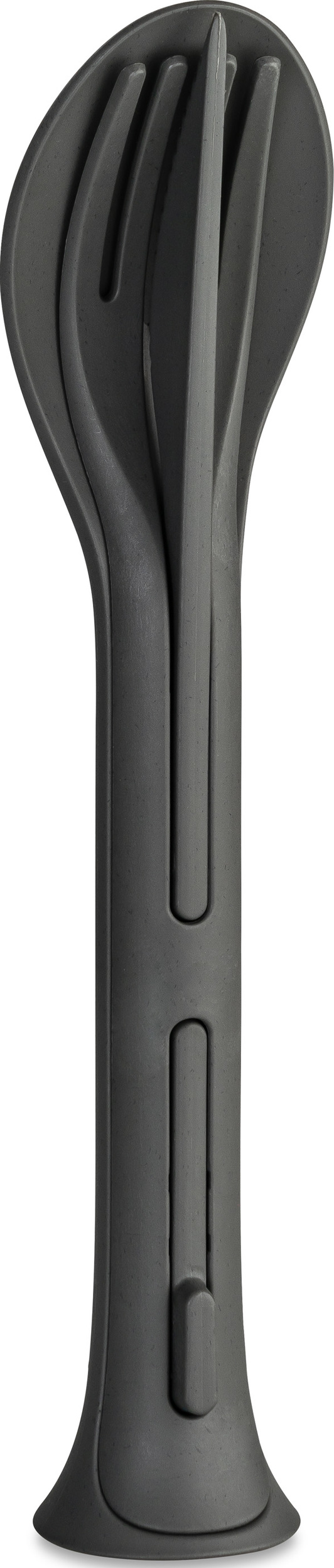 Komplet sztućców Klikk Pocket Organic Nature 2 szary 3 el.