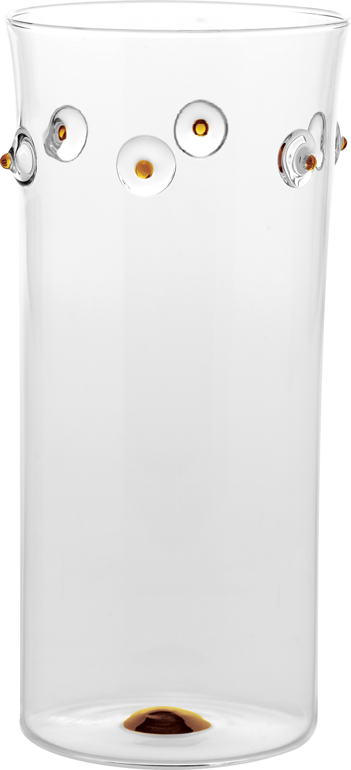 Wazon Patèa 24 cm złotożółty