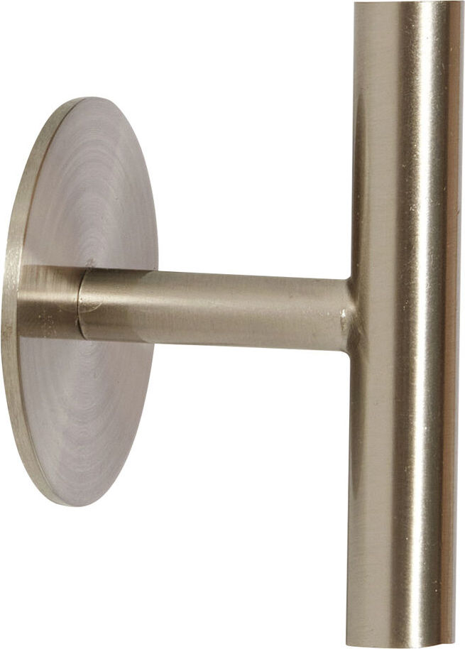 Wieszak na ręcznik Hübsch 7 cm nikiel metalowy