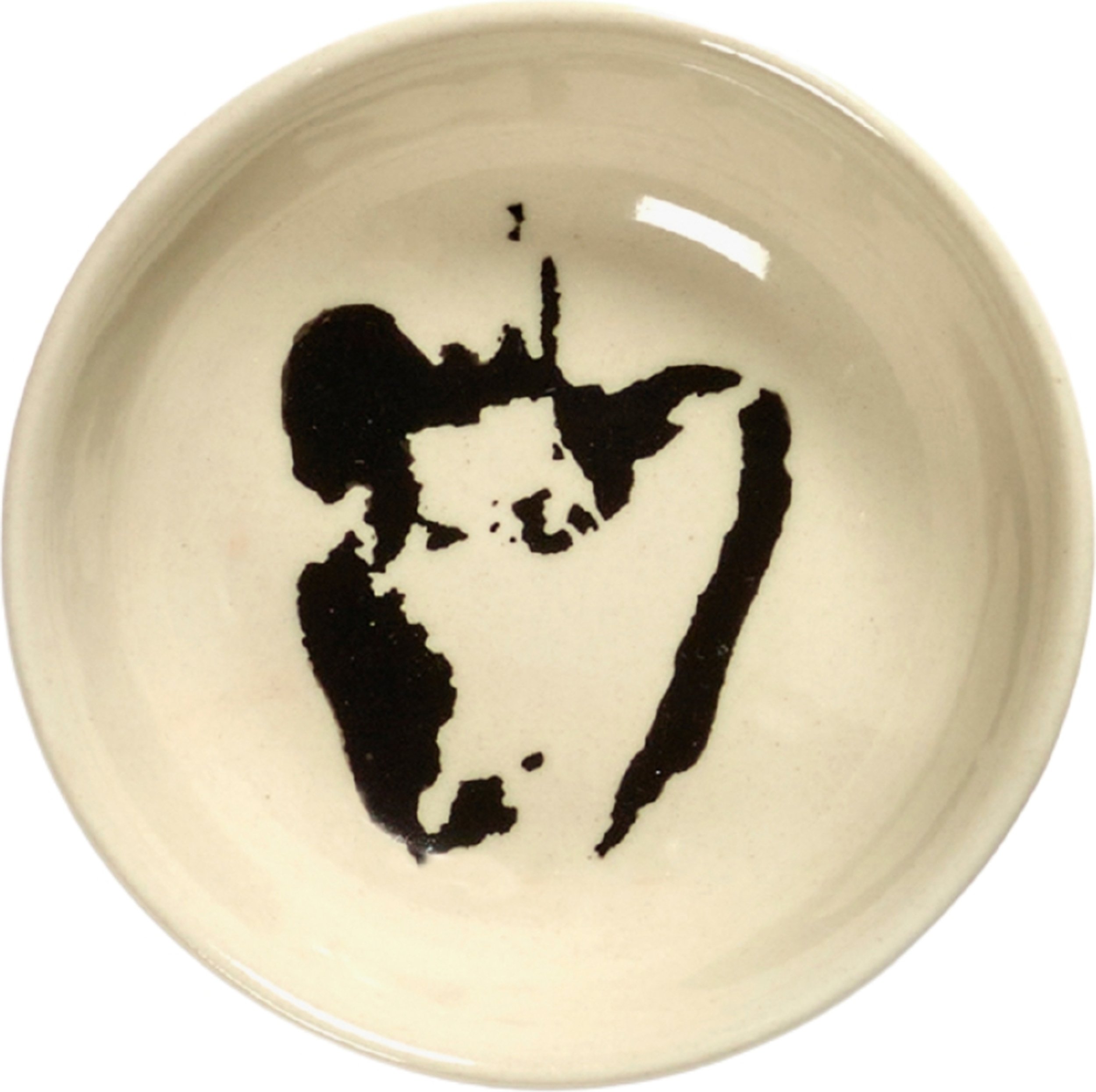 Miseczka Feast Pepper 7,5 cm biało-czarna