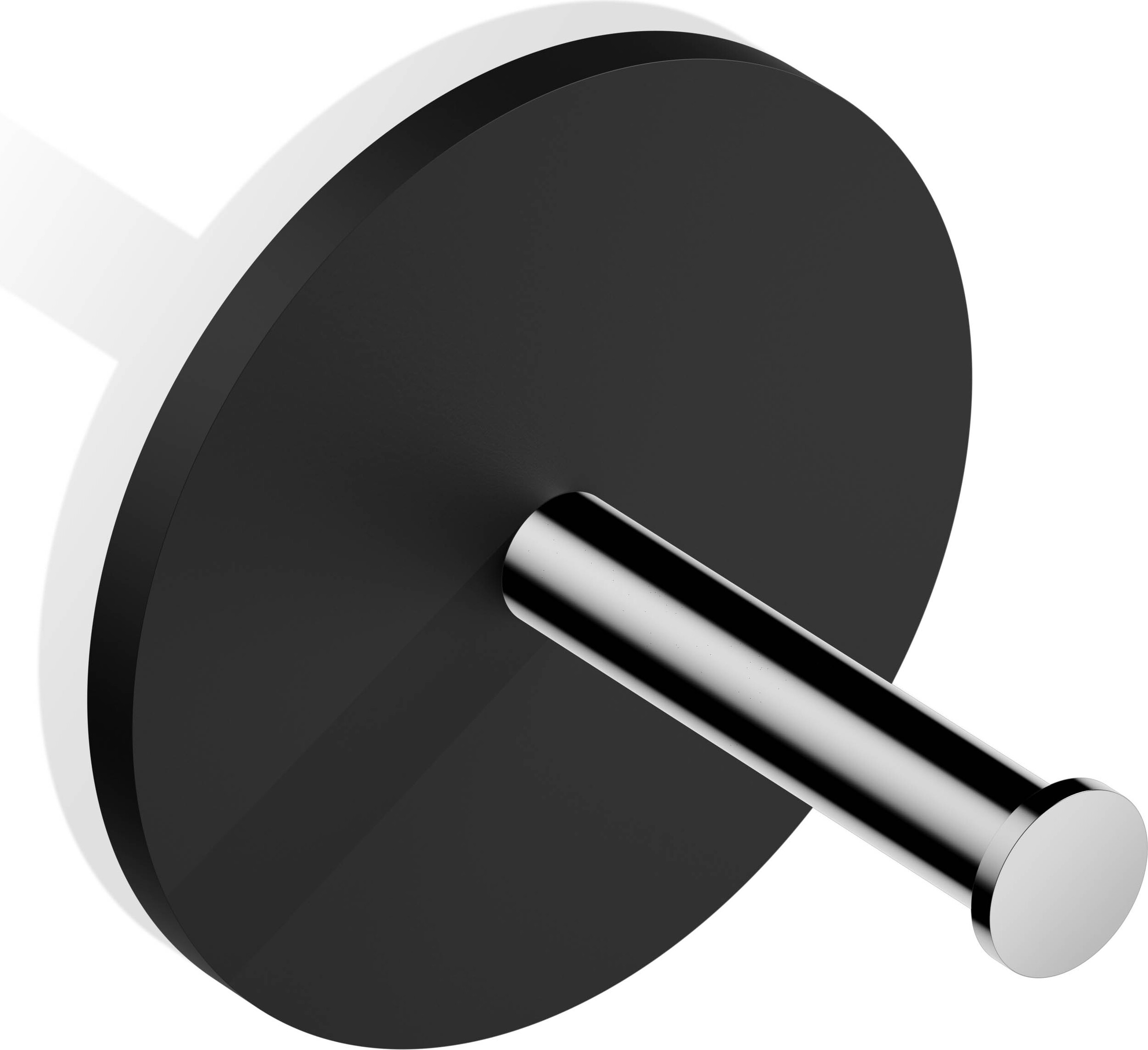 Wieszak haczyk na ręcznik Stone chrom-czarny