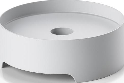 Świecznik na klasyczną świecę Singles 12 cm jasnoszary