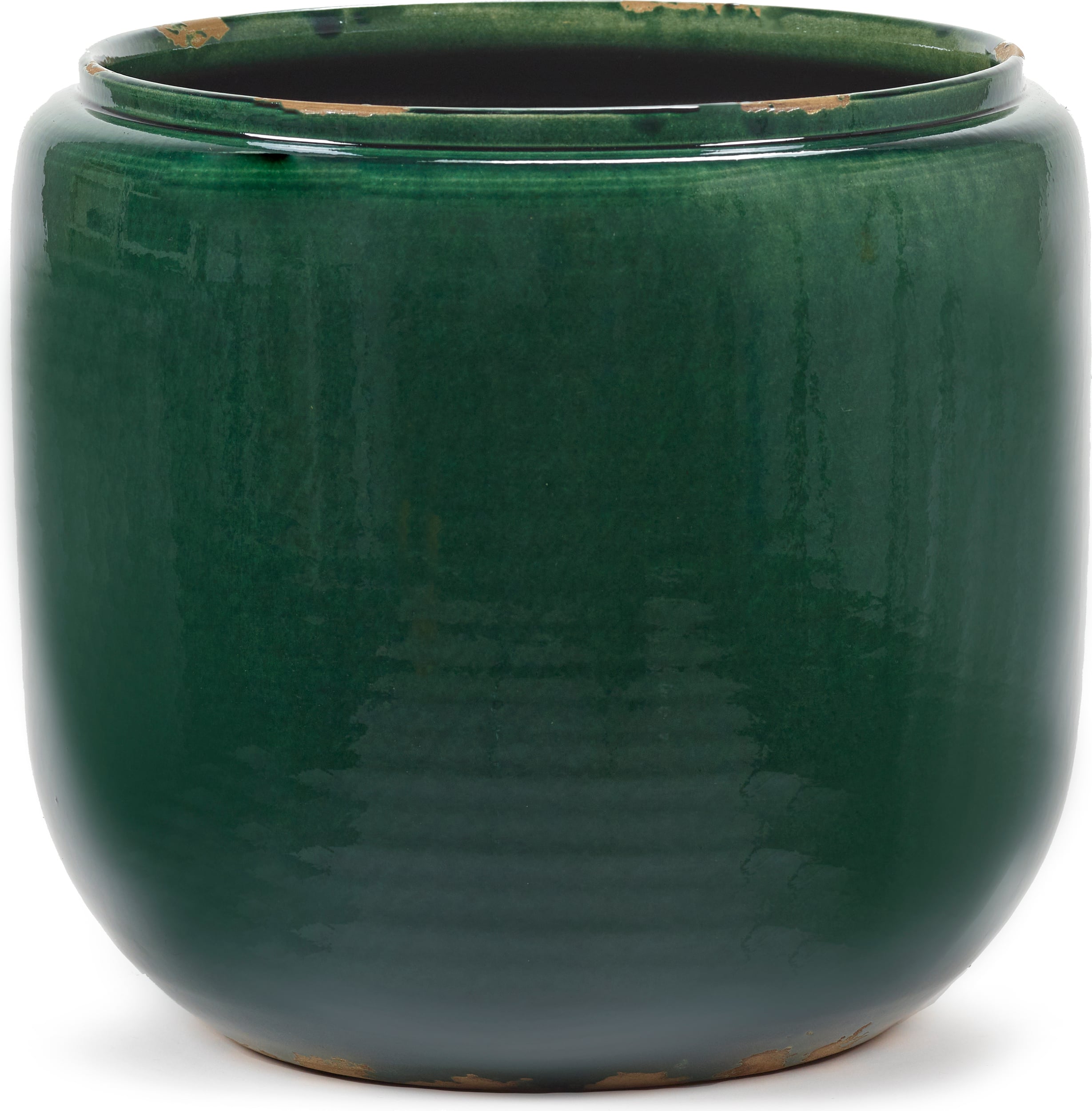 Osłonka na doniczkę Costa 25 cm zielona