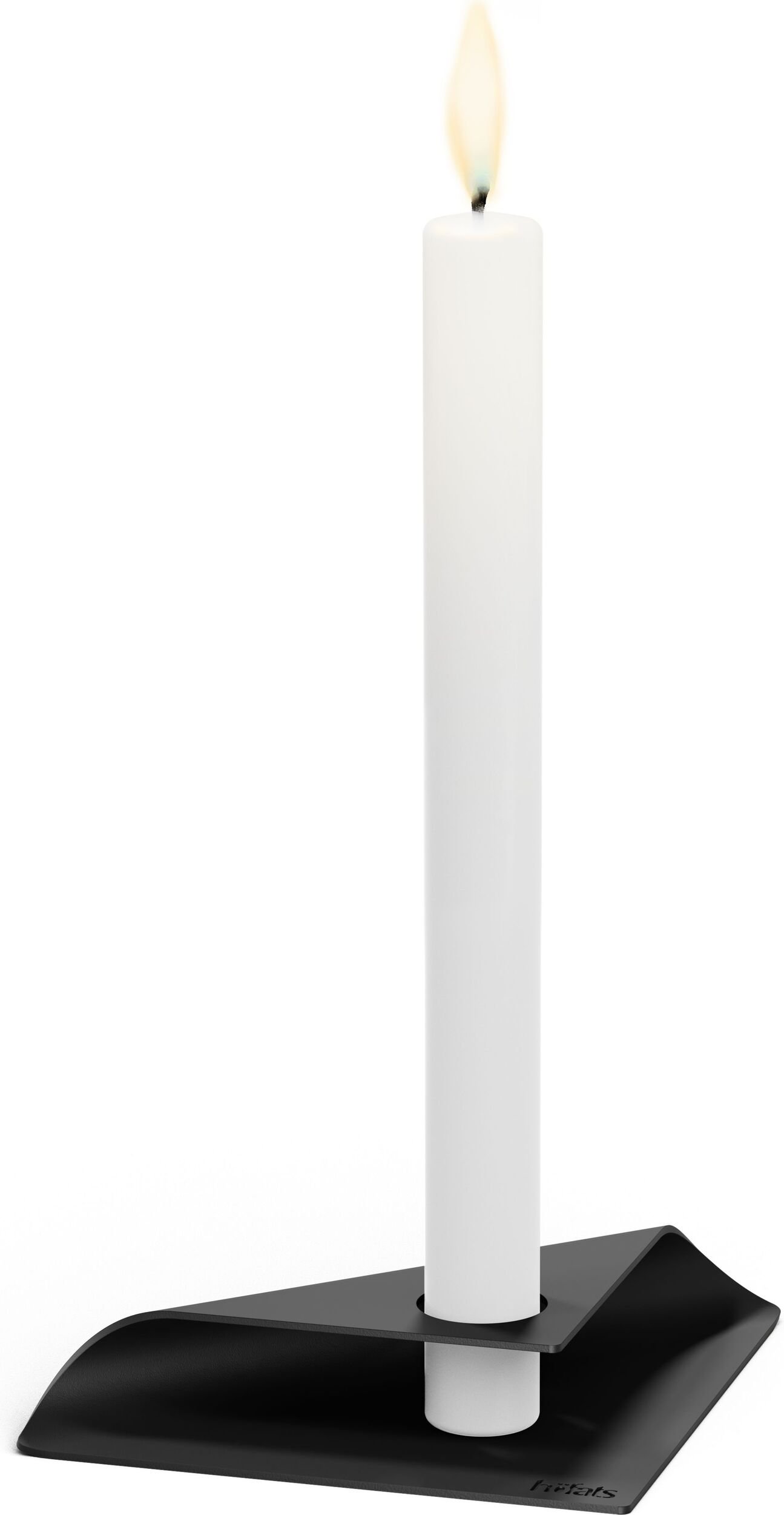 Świecznik Square czarny