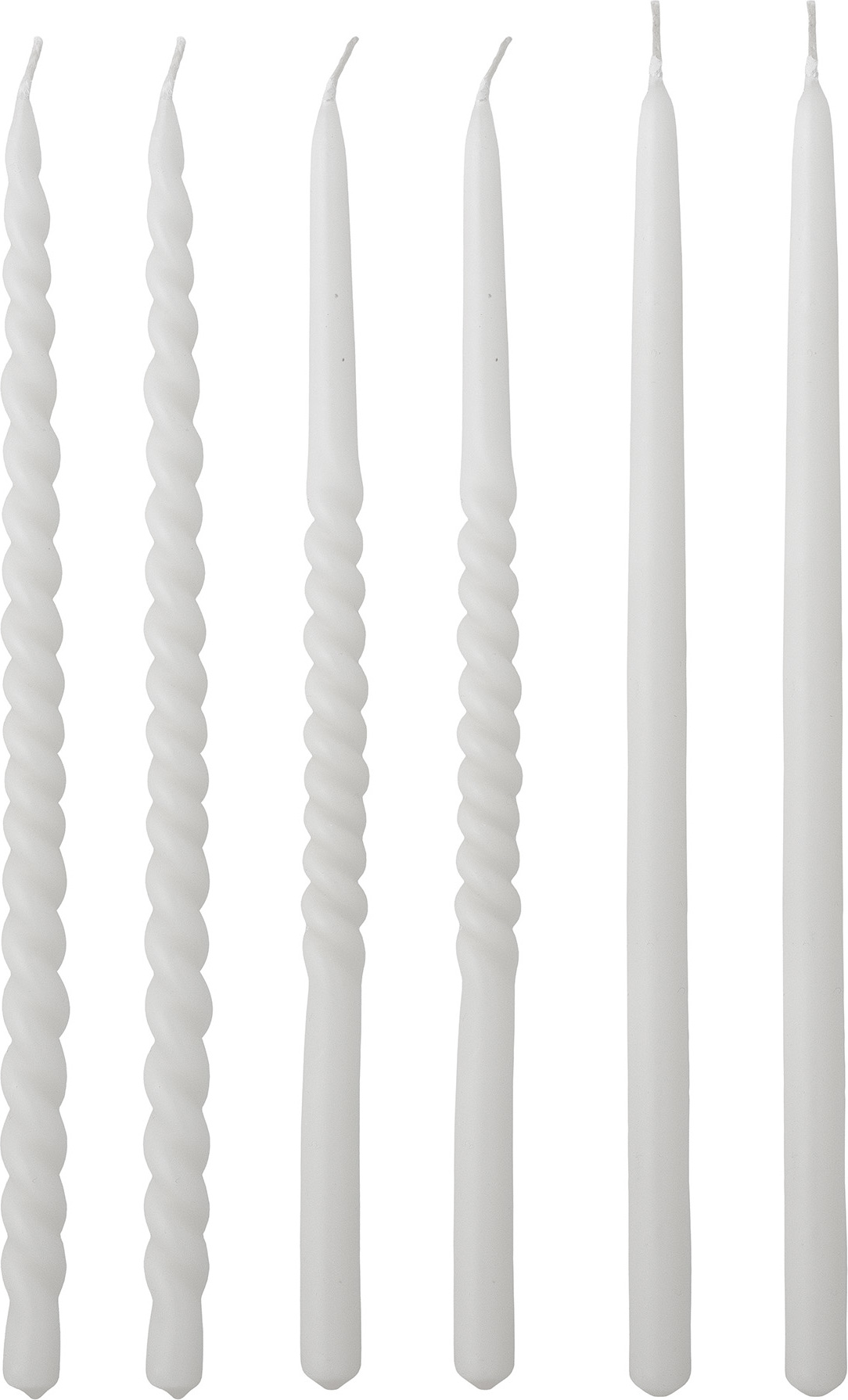 Świece Twist 25 cm 6 szt.