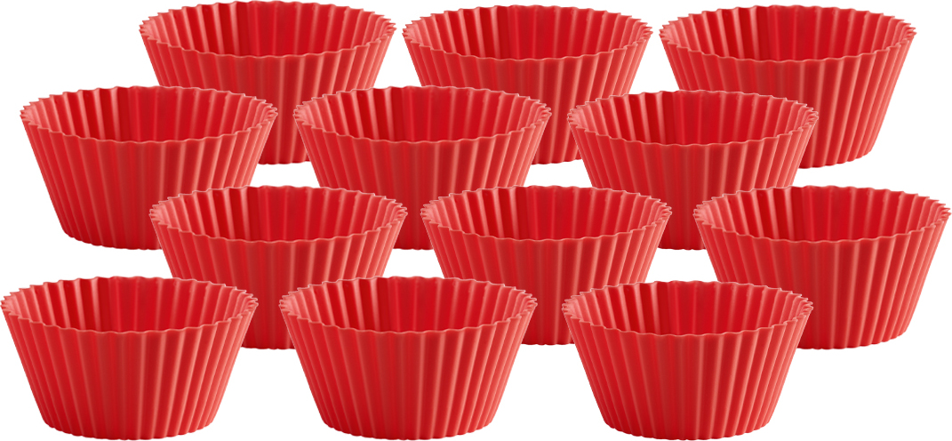 Foremki do muffinek Lekue silikonowe 12 szt.