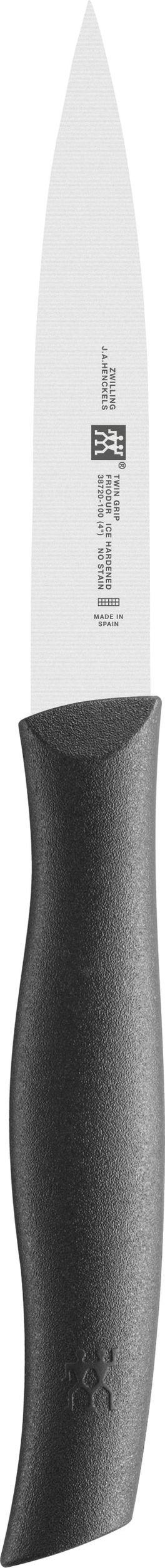 Nóż do warzyw i owoców Twin Grip 10 cm czarny