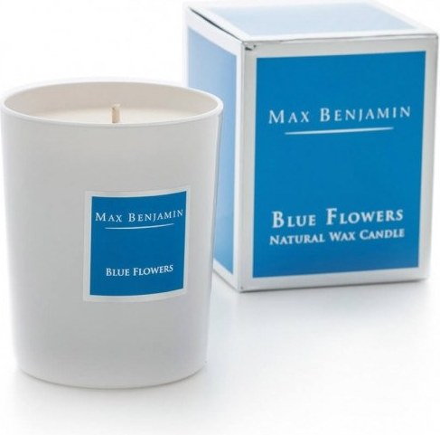 Świeca Blue Flowers