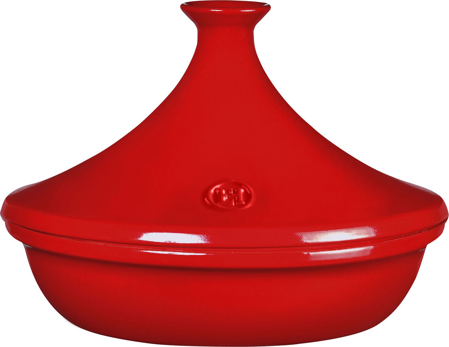 Naczynie do tagine Emile Henry 1,8 l czerwone