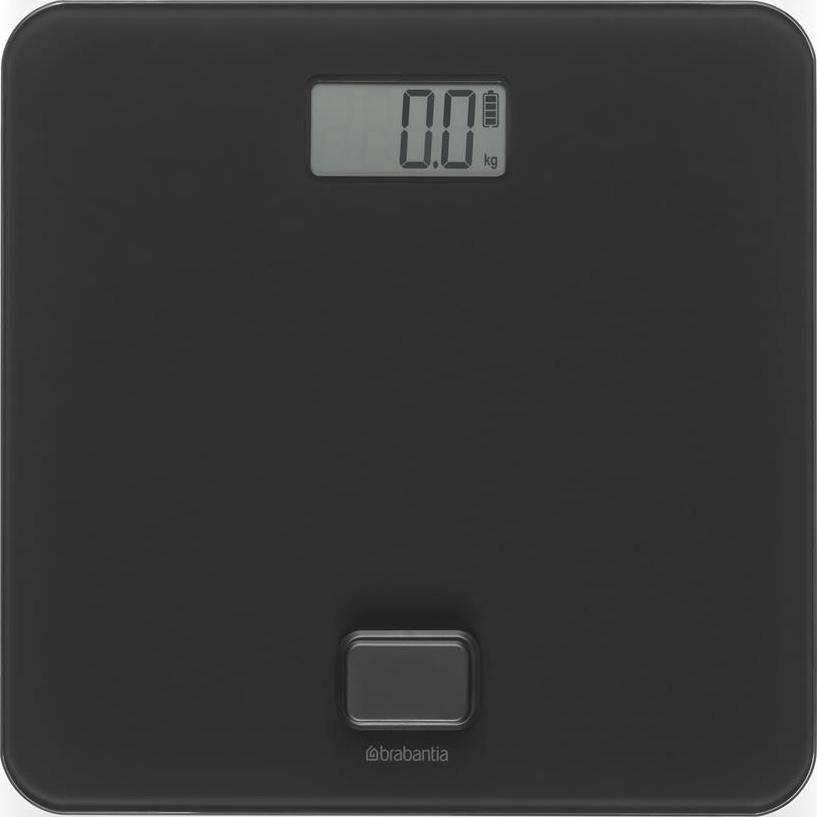 Waga łazienkowa ReNew ciemnoszara bezbateryjna