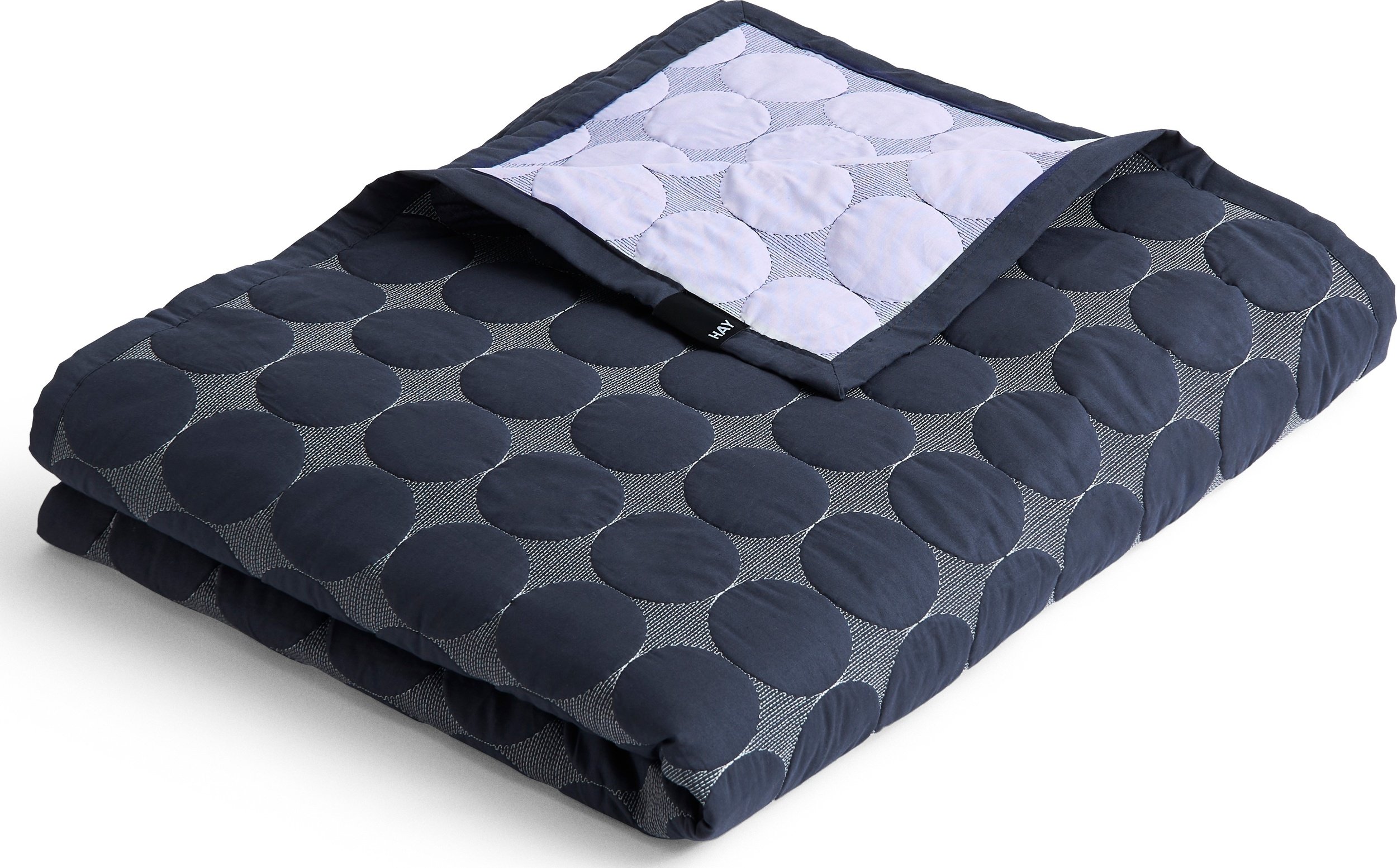 Pled Mega Dot 260 x 260 cm granatowy