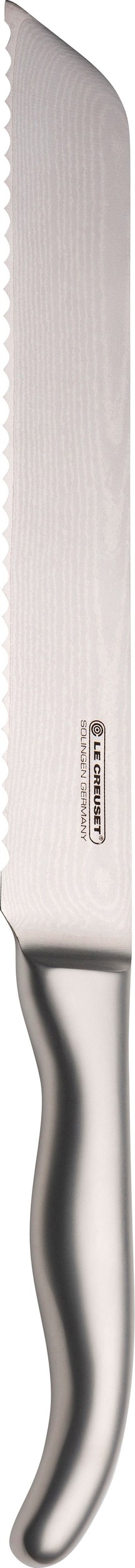 Nóż do pieczywa Le Creuset 20 cm z uchwytem ze stali nierdzewnej