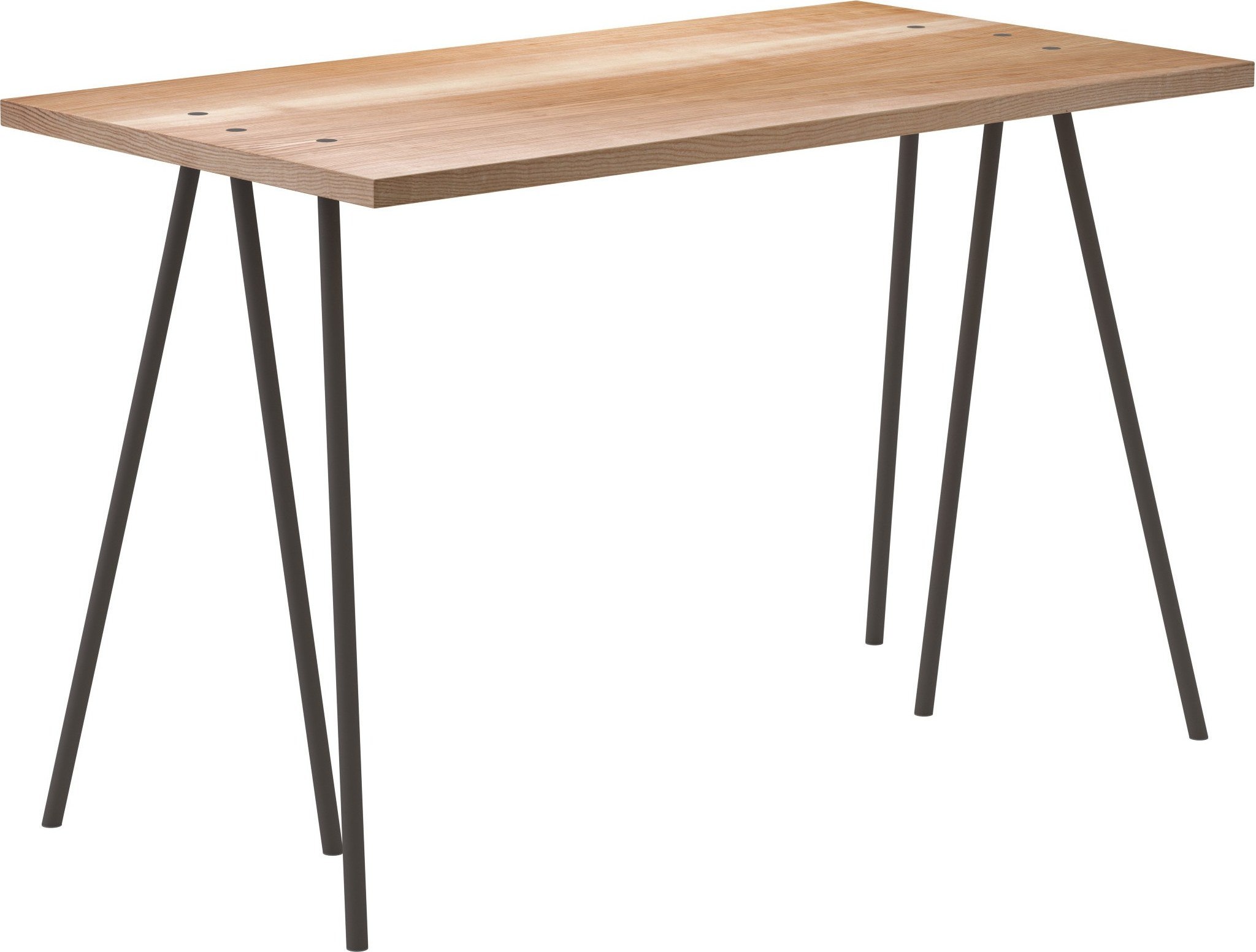 Biurko skog dębowy blat sepia rama