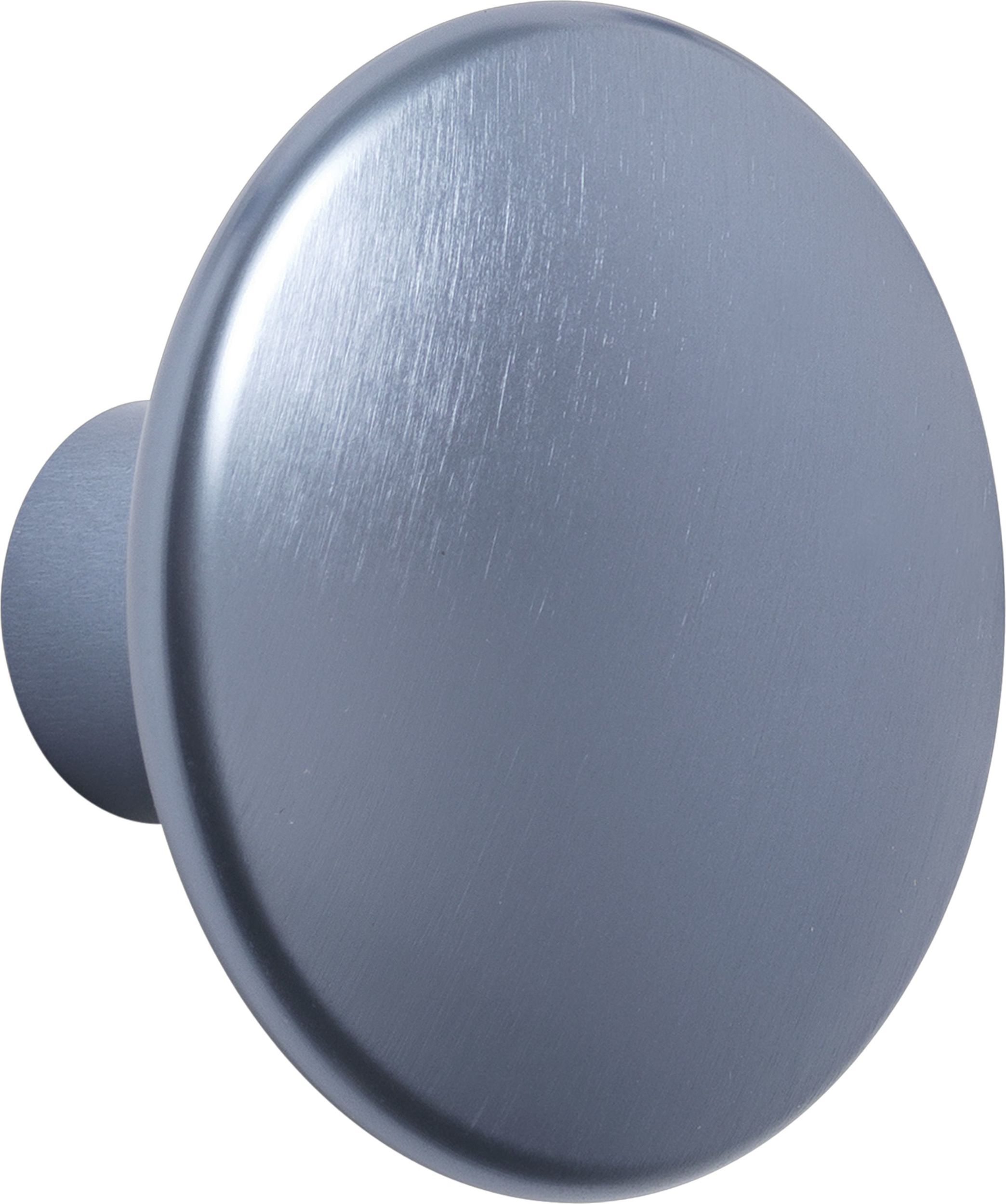 Haczyk ścienny Dots Metal 2,7 cm zgaszony błękit