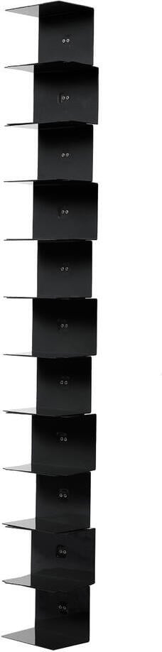 Półka ścienna Ptolomeo 155 cm czarna